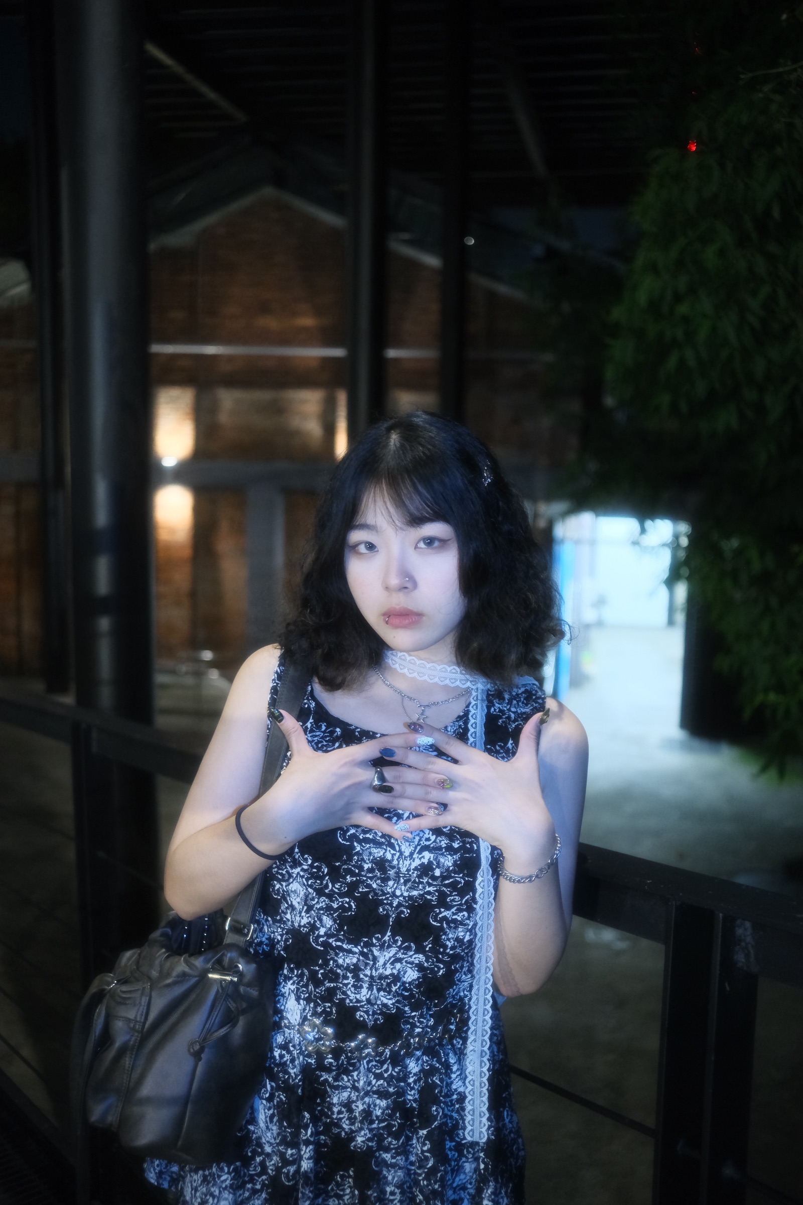 藍調系列直幅人像三